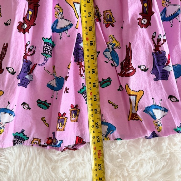 Disney Her Universe Alice in Wonderland Retro Pink Midi Skirt Size XS (women) - Picture 7 of 7